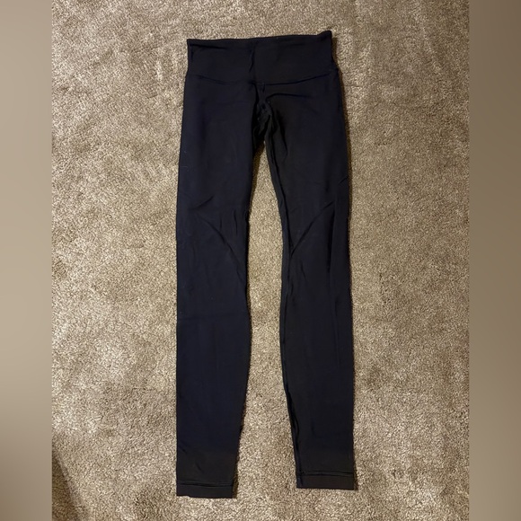 lululemon athletica Pants - Lululemon Black Mid-Rise Wunder Leggings